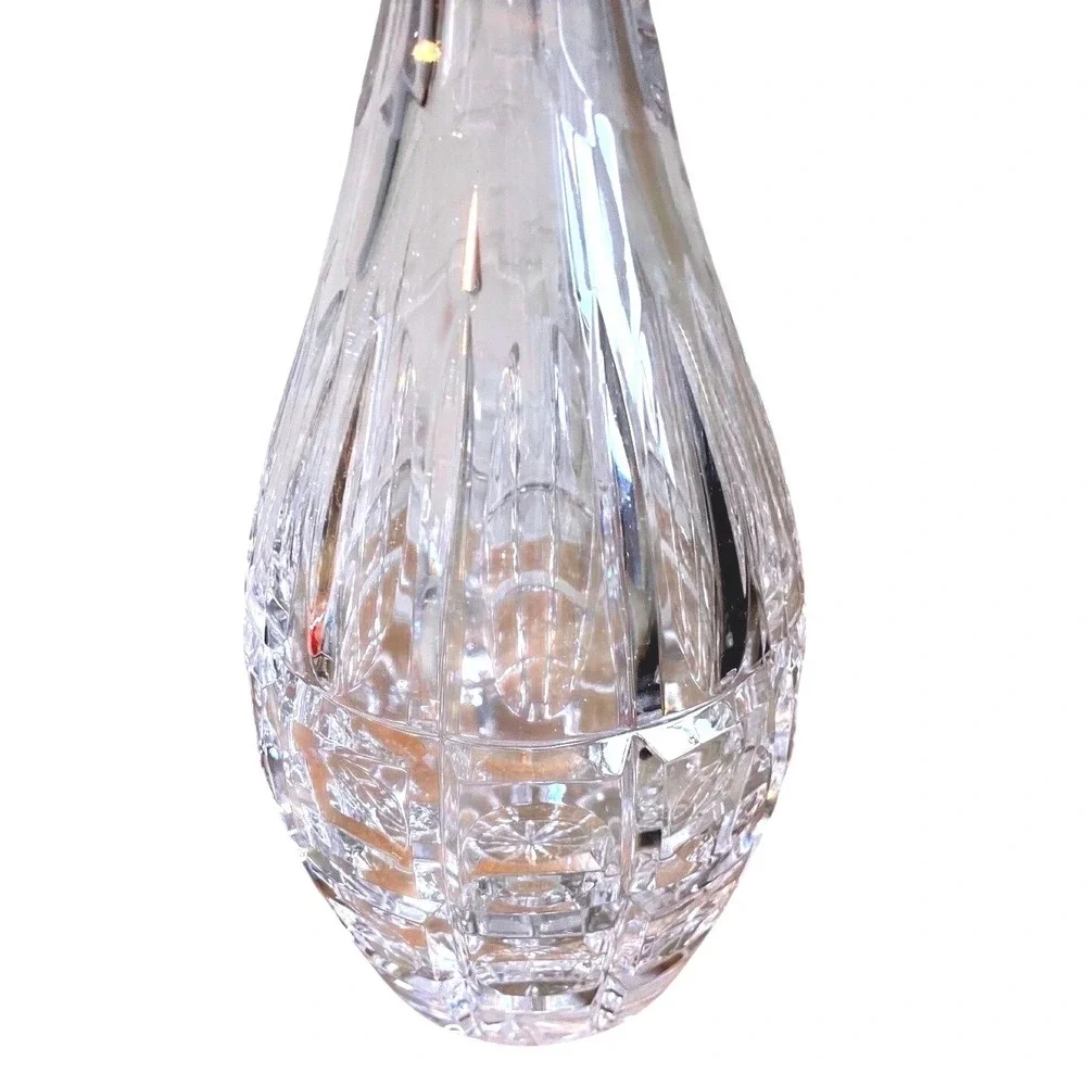 ⁠Vintage Lausitzer Bleikristall Lead Crystal Wine Decanter GDR Cut Glass 15